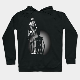 human anatomy - black shirt Hoodie